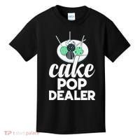 Cake Pop Dealer Funny Cake Baking Coloured Cakepop Baker Kids T-Shirt thumb 0