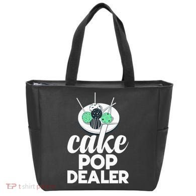 Cake Pop Dealer Funny Cake Baking Coloured Cakepop Baker Tote Bag