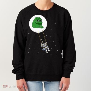 Crypto Pepe Design For Pepe Crypto And Pepe Coin Women's Sweatshirt