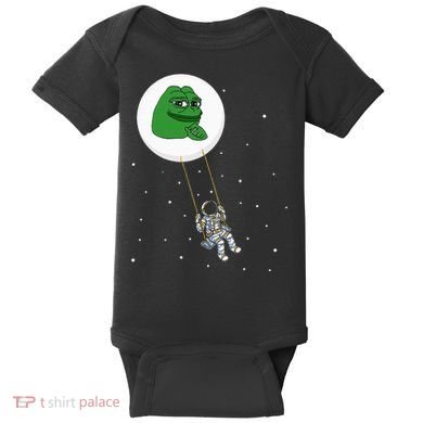 Crypto Pepe Design For Pepe Crypto And Pepe Coin Baby Bodysuit