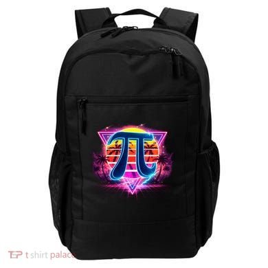 Cool Pi Day Retro Tropical Design Backpack