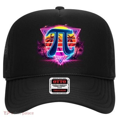 Cool Pi Day Retro Tropical Design Hat