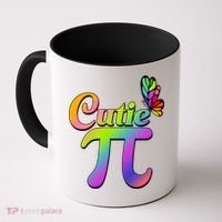 Cute Pi Day 314 Rainbow Butterfly Cutie Pi Coffee Mug thumb 0