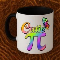 Cute Pi Day 314 Rainbow Butterfly Cutie Pi Coffee Mug thumb 2