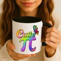 Cute Pi Day 314 Rainbow Butterfly Cutie Pi Coffee Mug thumb 3