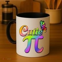 Cute Pi Day 314 Rainbow Butterfly Cutie Pi Coffee Mug thumb 4