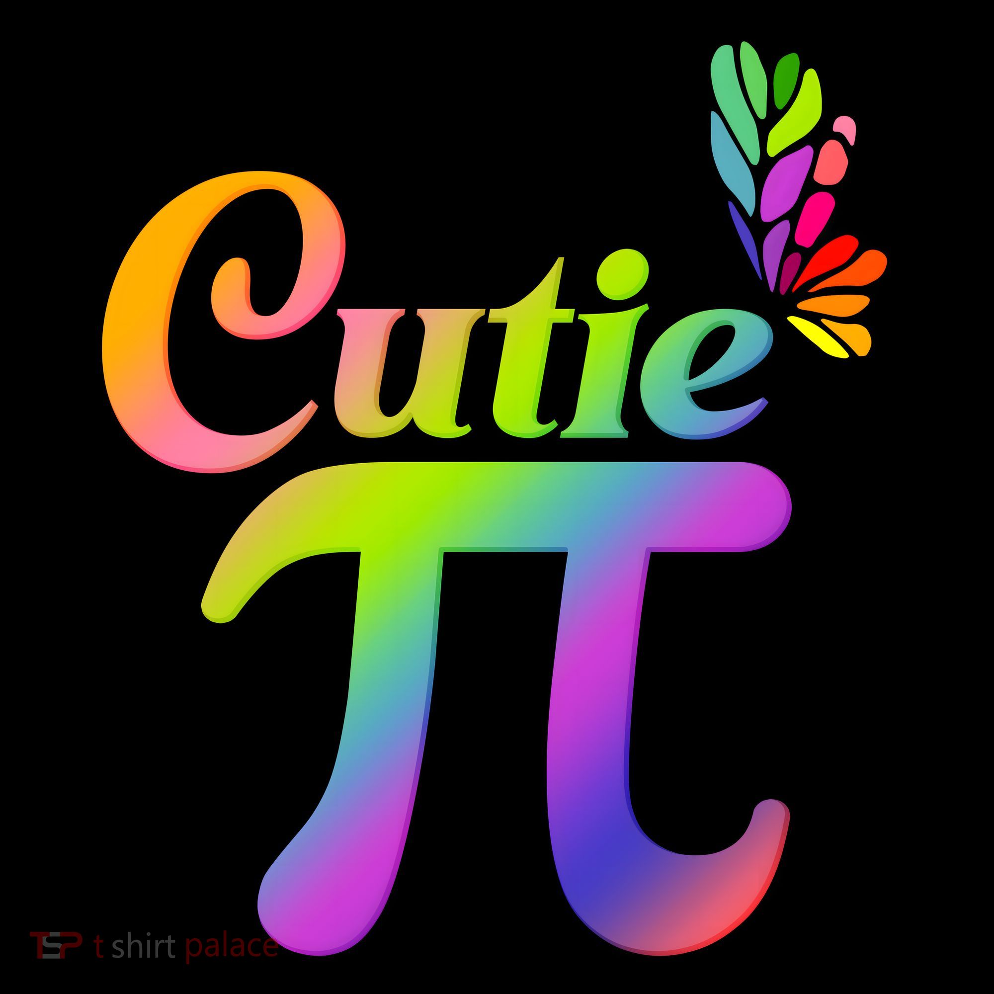 Cute Pi Day 314 Rainbow Butterfly Cutie Pi Coffee Mug