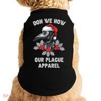 Christmas Plague Doctor Mask Don We Now Our Plague Gift Doggie Tank thumb 0