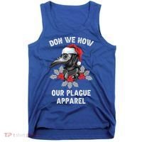 Christmas Plague Doctor Mask Don We Now Our Plague Gift Tank Top thumb 0