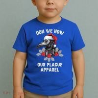 Christmas Plague Doctor Mask Don We Now Our Plague Gift Toddler T-Shirt thumb 2