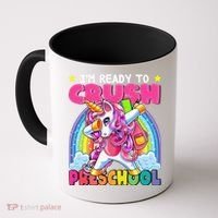 Crush Preschool Dabbing Unicorn Back To School Gift Coffee Mug thumb 0