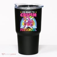 Crush Preschool Dabbing Unicorn Back To School Gift Tumbler thumb 0