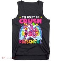 Crush Preschool Dabbing Unicorn Back To School Gift Tank Top thumb 0