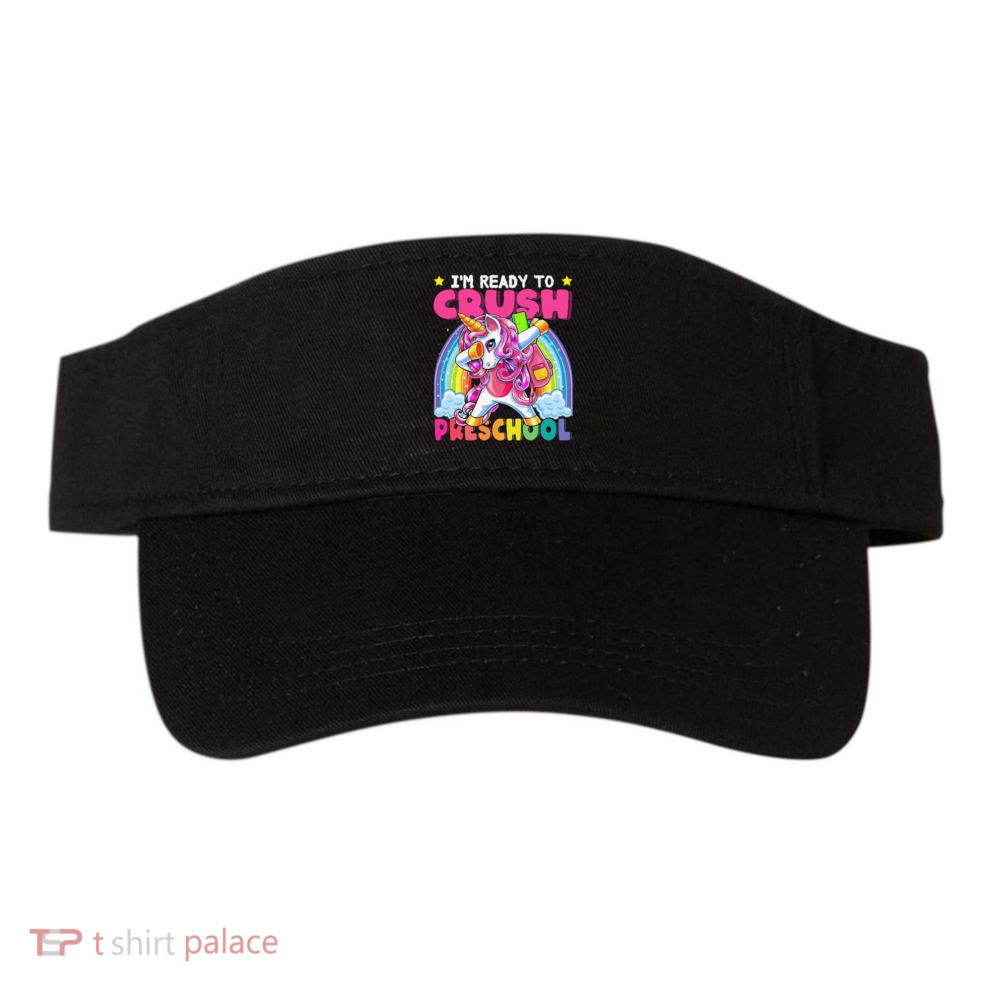 Crush Preschool Dabbing Unicorn Back To School Gift Visor