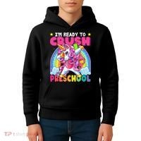 Crush Preschool Dabbing Unicorn Back To School Gift Kids Hoodie thumb 4