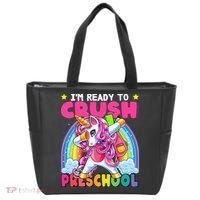 Crush Preschool Dabbing Unicorn Back To School Gift Tote Bag thumb 0