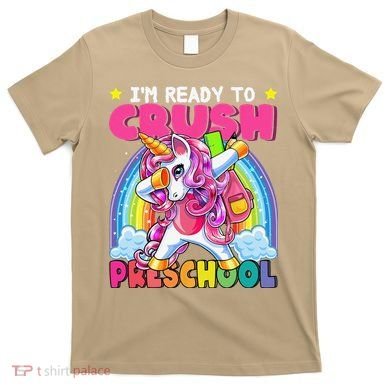 Crush Preschool Dabbing Unicorn Back To School Gift T-Shirt