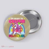 Crush Preschool Dabbing Unicorn Back To School Gift Button thumb 0