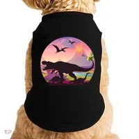 Cool Prehistoric Dinosaur Land Doggie Tank thumb 0