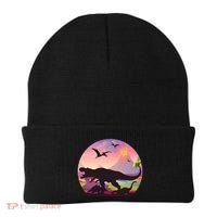Cool Prehistoric Dinosaur Land Beanie thumb 0