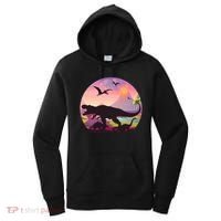 Cool Prehistoric Dinosaur Land Women's Hoodie thumb 0