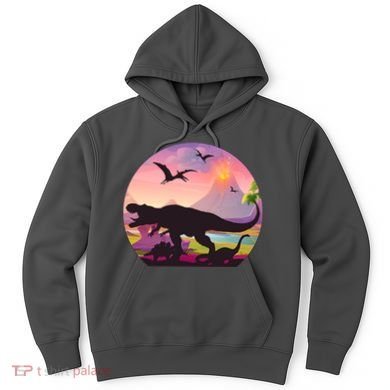 Cool Prehistoric Dinosaur Land Hoodie