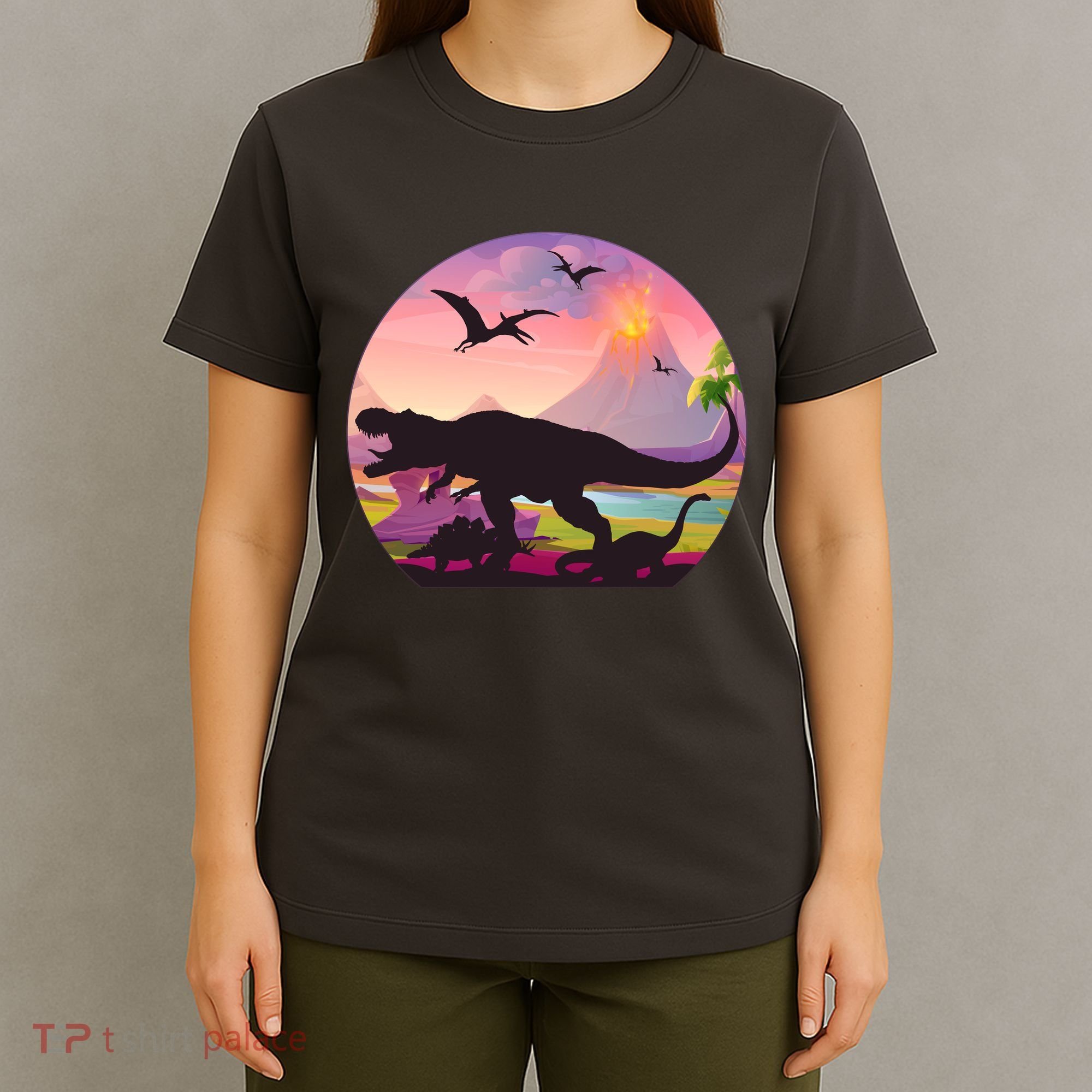 Cool Prehistoric Dinosaur Land T-Shirt