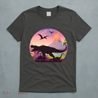 Cool Prehistoric Dinosaur Land T-Shirt thumb 5