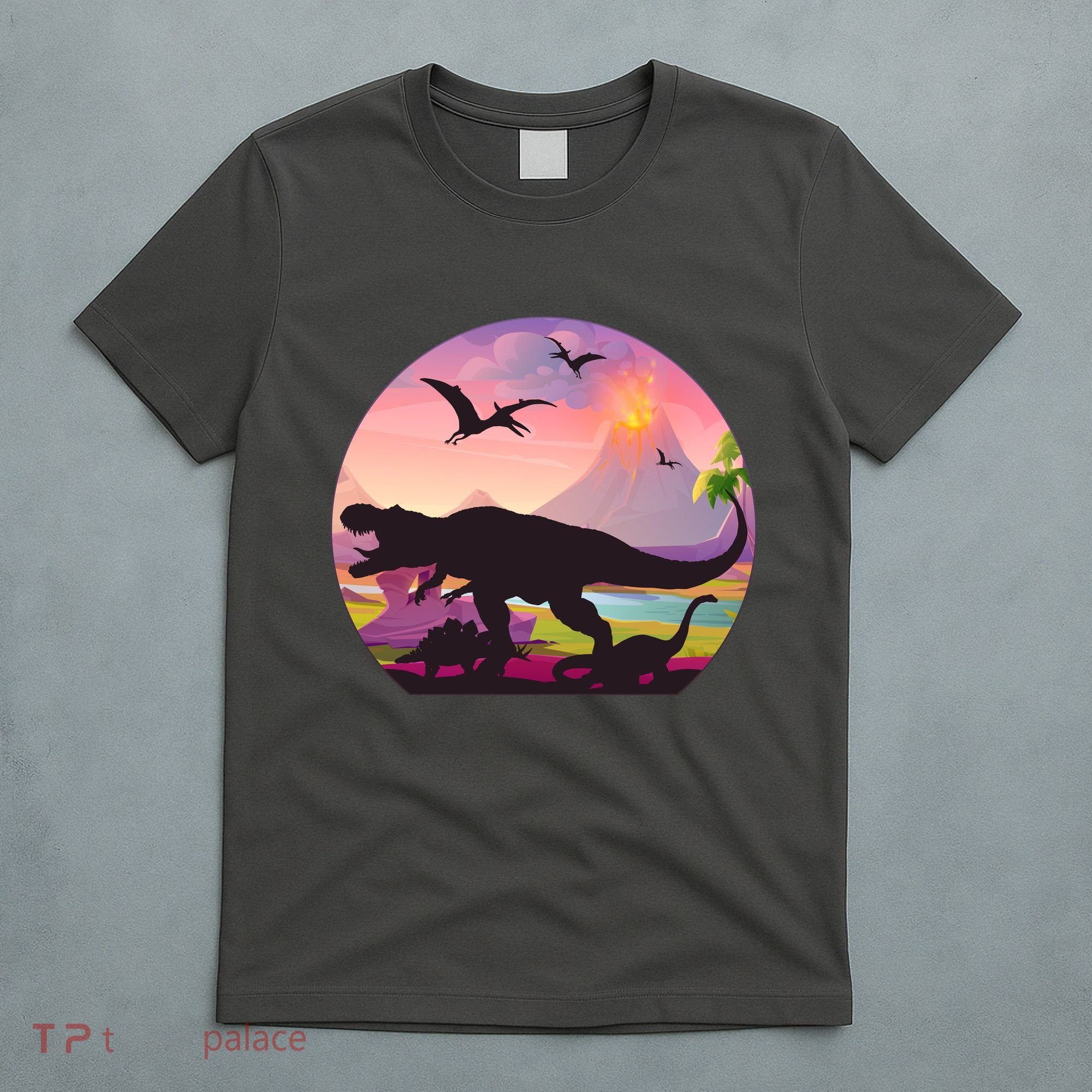Cool Prehistoric Dinosaur Land T-Shirt