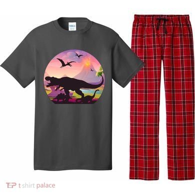Cool Prehistoric Dinosaur Land Pajama Set