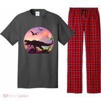 Cool Prehistoric Dinosaur Land Pajama Set thumb 0
