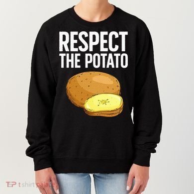 Cool Potato Design For Vegetable Potato Lover Women's Sweatshirt