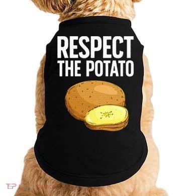 Cool Potato Design For Vegetable Potato Lover Doggie Tank