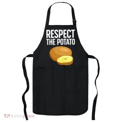 Cool Potato Design For Vegetable Potato Lover Apron