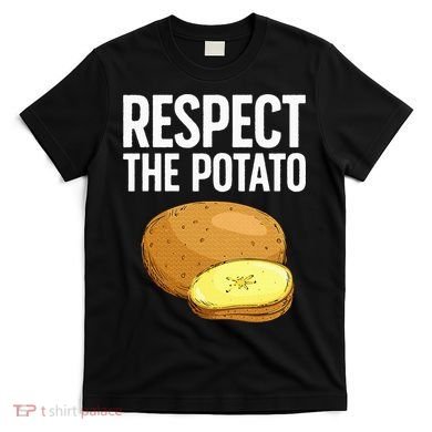Cool Potato Design For Vegetable Potato Lover T-Shirt