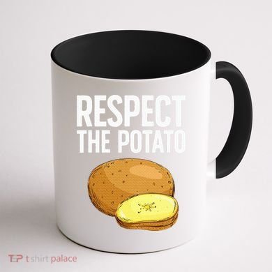 Cool Potato Design For Vegetable Potato Lover Coffee Mug back