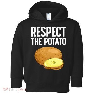 Cool Potato Design For Vegetable Potato Lover Toddler Hoodie
