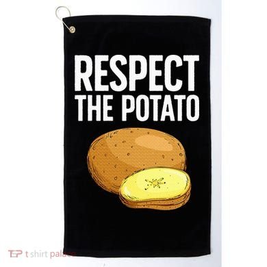 Cool Potato Design For Vegetable Potato Lover Golf Towel