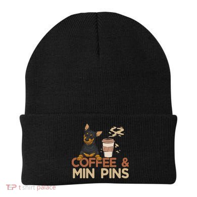 Coffee & Pin Dog Miniature Pinscher Beanie