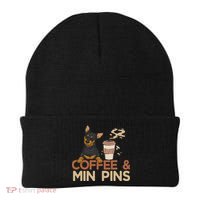 Coffee & Pin Dog Miniature Pinscher Beanie thumb 0