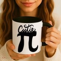 Cutie Pi Day Art Pi Symbol Cool Gift Coffee Mug thumb 3