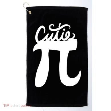Cutie Pi Day Art Pi Symbol Cool Gift Golf Towel