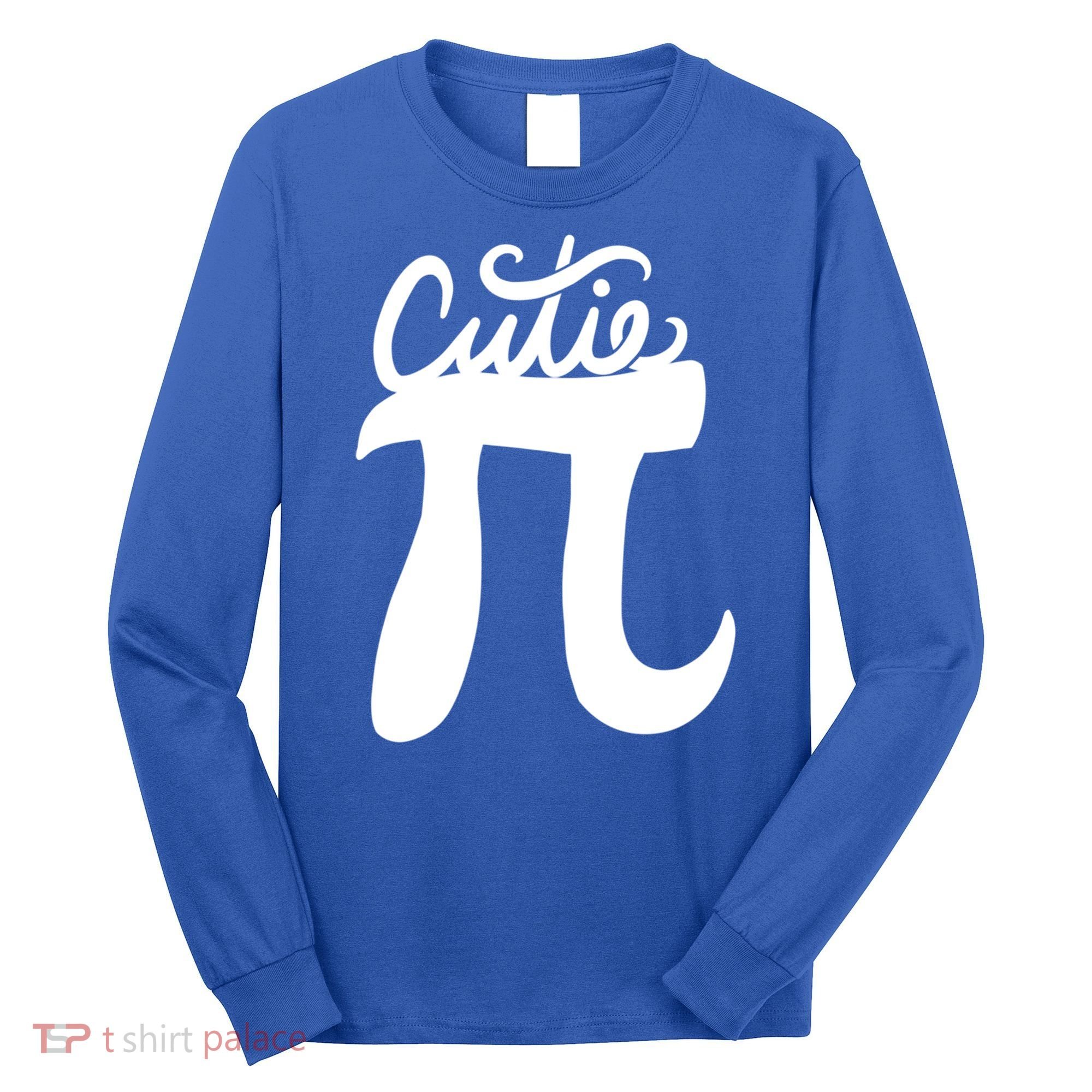 Cutie Pi Day Art Pi Symbol Cool Gift Long Sleeve Shirt