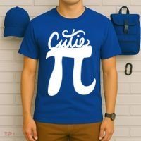 Cutie Pi Day Art Pi Symbol Cool Gift T-Shirt thumb 6
