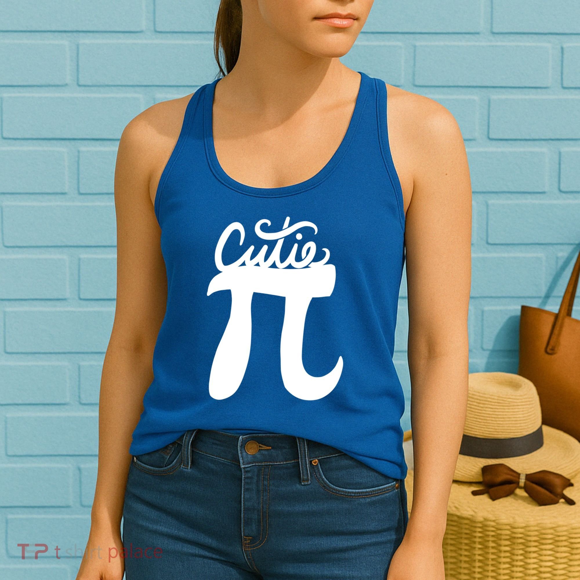 Cutie Pi Day Art Pi Symbol Cool Gift Women's Tank Top