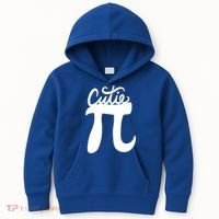 Cutie Pi Day Art Pi Symbol Cool Gift Kids Hoodie thumb 0