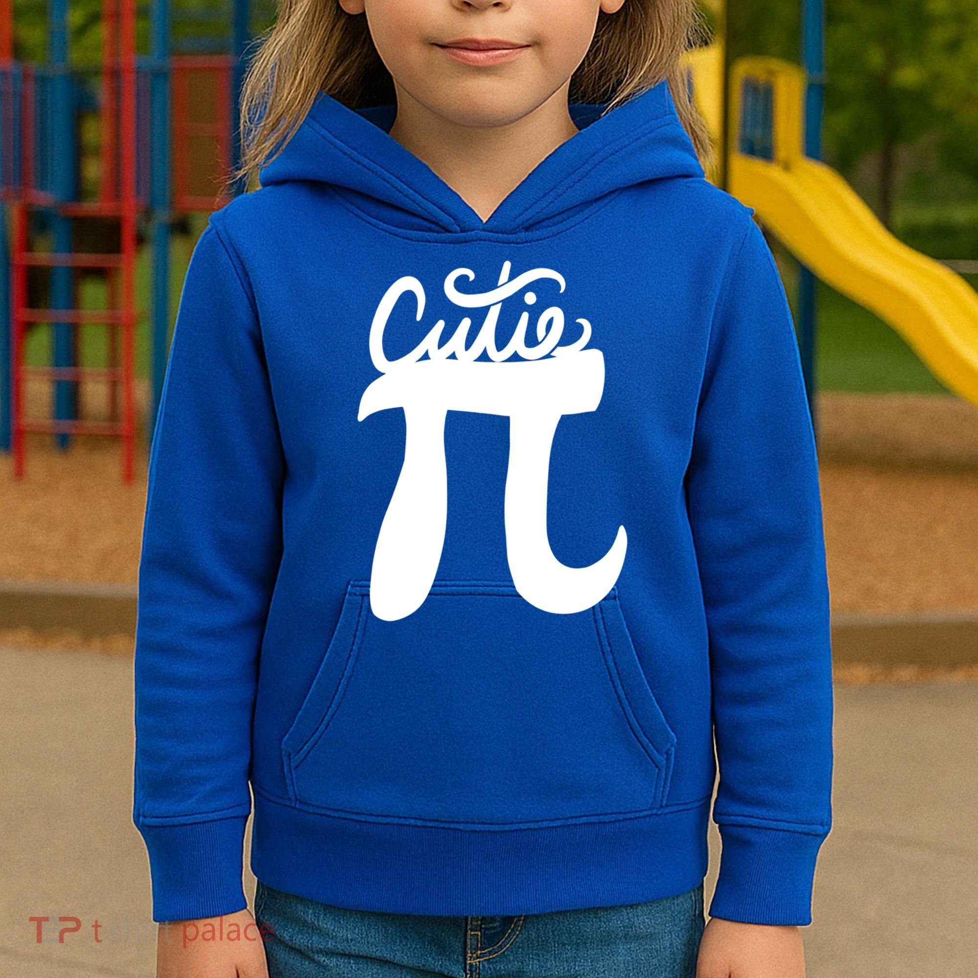Cutie Pi Day Art Pi Symbol Cool Gift Kids Hoodie