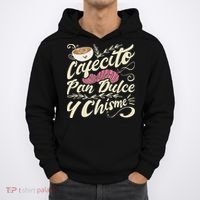 Cafecito Pan Dulce Y Chisme Funny Latina Hispanic Mexican Hoodie thumb 0