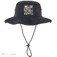 Cafecito Pan Dulce Y Chisme Funny Latina Hispanic Mexican Bucket Hat thumb 0