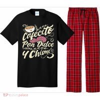 Cafecito Pan Dulce Y Chisme Funny Latina Hispanic Mexican Pajama Set thumb 0